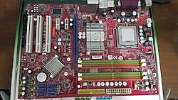 MSI ms-7519 ver 1.0 anakart + intel 86 core 2 duo işlemci