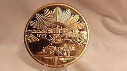 İSTİKLAL MADALYASI HATIRA PARASI (hiç kullanılmamış)