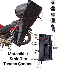 SEVBAGS MOTOSİKLET SIRIK OLTA TAŞIMA ÇANTASI