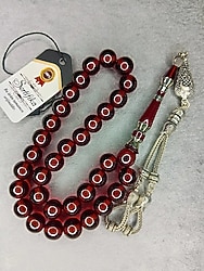 NAKKAŞ İMAME ATEŞ KEHRİBAR TESBİH