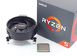 AMD Ryzen 5 1400 işlemci - Stok soğutucu Hediye (KUTULU)