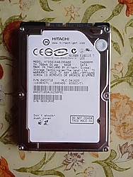 Arızalı Hitachi 40GB SATA HDD ( HTS541640J9SA00 )