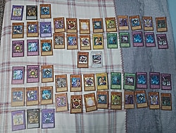 İngilizce 56 Adet Yu-Gi-Oh! Kartı Karışık Deste