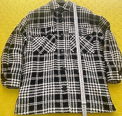 Pull&Bear ünisex gömlek tarzı mont sıfır