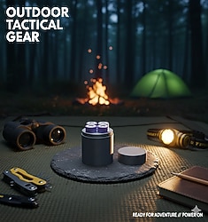 18650 Pil Kutusu Outdoor Tactical Kamp