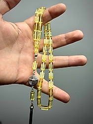 Kaya Damla Kehribar Tesbih