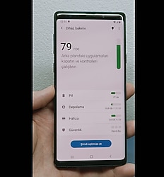 Samsung Note 9 128G Türkiye cihazı