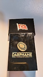 ROZET DARPHANE ALTIN KAPLAMA VE MİNELİ TÜRK BAYRAĞI ROZETİ 36