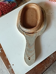 pr244 Tek Saplı Ahşap Güveç Altlığı