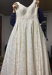 Özel dikim taşlı gelinlik