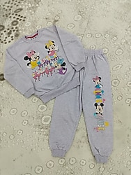 Minnie mouse baskılı eşofman takımı 9-10 yaş
