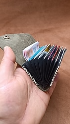 --sıfır ürün-- HAKİKİ DERİ AKORDİYON KARTLIK