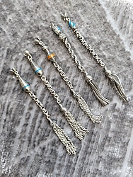 5 ADET FÜZYON GÜMÜŞ KAPLAMA TESBİH PÜSKÜLÜ