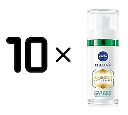 10 ADET x NIVEA Luminous630 Sivilce Lekesi Karşıtı Serum 30 ml