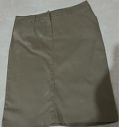 Mango basıc kadın keten mini etek