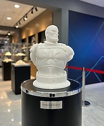 CAPTAİN AMERİCA BEYAZ FİGÜR