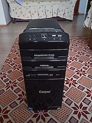 3.Nesil İntel İşlemci + 8GB RAM + 2GB Ekran Kartı PC Casper KASA