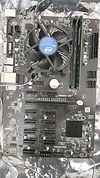 B250 Btc 12-p + Celeron 3930 2.9ghz + Ddr4 4gb ram