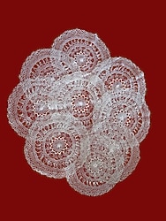 El Emeği İğneoya Sehpa Örtüsü