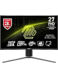 MSI MAG 27C6PF 27" 0.5 ms Full HD Curved 180 Hz Oyuncu Monitörü
