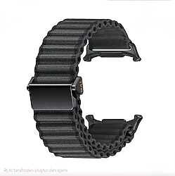 samsung galaxy watch ultra kordon siyah bez