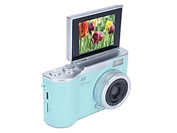 Dijital Kamera Kompakt 48MP 2.4" Flip Ekranlı Yeşil 64 GB (SIFIR)