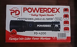 POWERDEX PD-4200 10W Şarjlı El Feneri