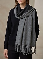 Yün Şal Çift Taraflı