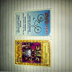 Yu-Gi-oh 2 adet eski ve nadir