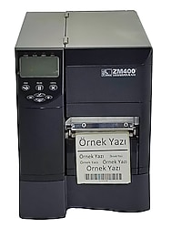 ZEBRA ZM400 300DPI ENDÜSTRİYEL YIKAMA ETİKET BARKOD YAZICI