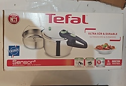 Tefal düdüklü tencere. 6l sensor. sıfır