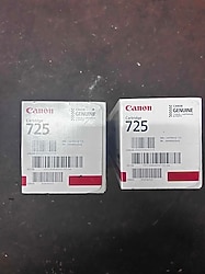 Crg725 orijinal toner 2 adet