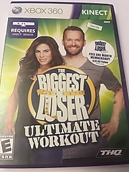 XBOX 360 OYUN , THE BIGGEST LOOSER ULTIMATE WORKOUT - KINECT