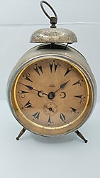 OSMANLI DÖNEMİ AY YILDIZLI İSVİÇRE HİSLON MASA SAATİ