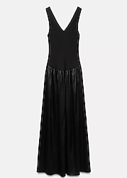 Zara yeni etiketli kontrast elbise