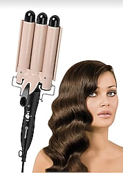 Profesyonel Seramik Su Dalgası Saç Şekillendirici Wag Saç Maşası