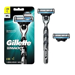 Gillette Mach3 Tıraş Makinesi + 2 Yedek Tıraş Bıçağı