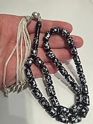 Ayyıldız İşlemeli Kuka Tesbih