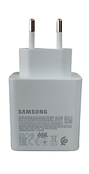 Samsung 45W Süper Hızlı Şarj Cihazı Adaptör ve Kablo Beyaz