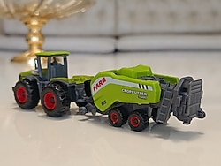 Claas Xerion 5000 & Quadrant 3400 Benzeri Takım 1:87