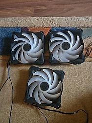 MSI Argb 120mm Fan 4pin Pwm  + 5v 3pin