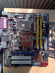Asus P5KPL-AM 775 pin DDR2 Anakart 4 SataLı  