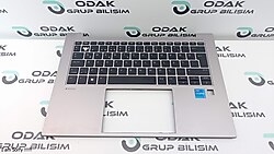 HP ZBOOK 840 G9 (ÜST KASA+KLAVYE) ORJİNALTUŞ EKSİK