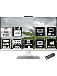 Msı Modern AM272P Intel Core I5 1235U 8gb 256GB SSD 27" Fhd Windows 11 Pro All In One Bilgisayar