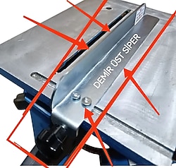 gönye kesme ÜST TABLA SİPERİ DEMİR