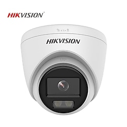 HIKVISION 2Mpix, 2,8mm Lens, H265+, 30Mt Gece Görüşü, Dahili Mikrofon, Color Vu Lite, Full Time Color, Dome IP Kamera