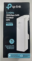 TP-Link CPE210 - Yüksek Performanslı Dış Mekan AccessPoint