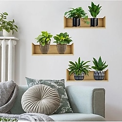 3LÜ YAPIŞKANLI STİCKER DUVAR SÜSÜ