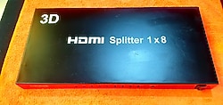 3D-HDMI Splitter 1x8 Port (4K X 2K) 1 Giriş-8 Çıkış-(ÜCRETSİZ KARGO)