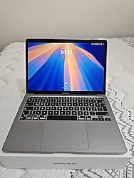 Macbook m1 air 16 gb 256 ssd - Garantili - Sıfır gibi